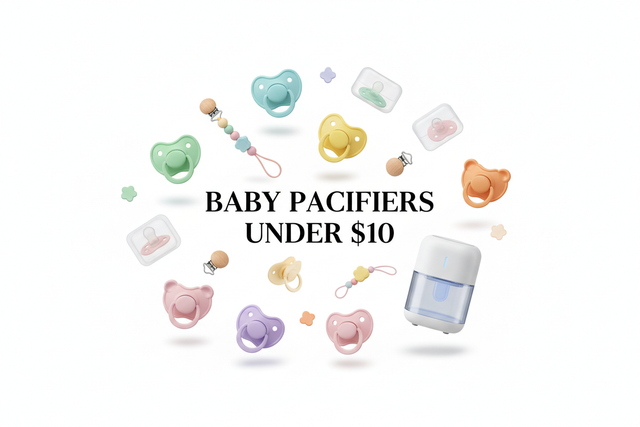 Pacifier Under $10 / Sucette 10$ et -