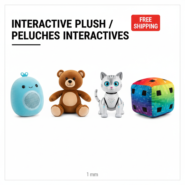 Interactive Plush / Peluches Interactives//++