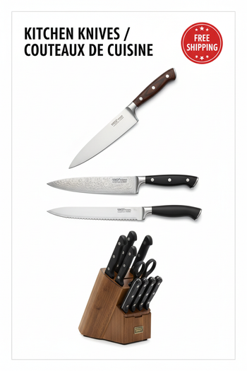 Kitchen Knives / Couteaux de Cuisine