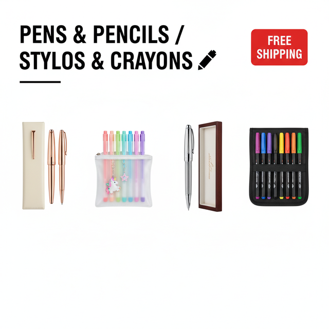 Pens & Pencils / Stylos & Crayons