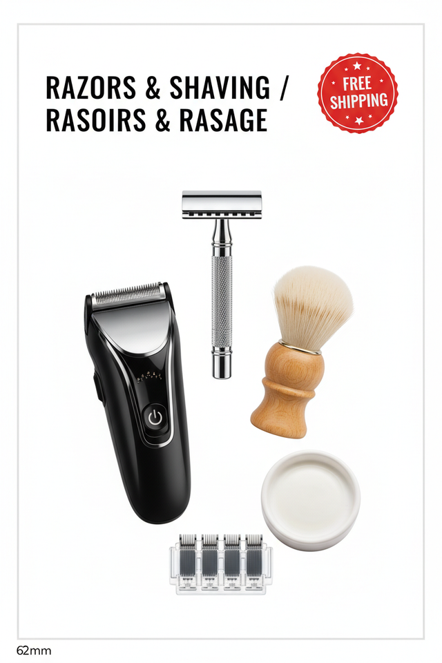 Razors & Shaving / Rasoirs & Rasage Banner