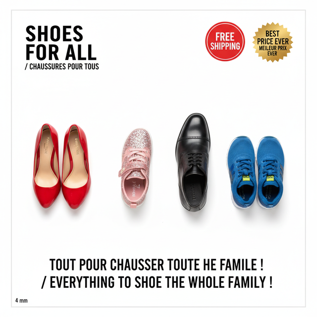 SHOES FOR ALL / CHAUSSURES POUR TOUS
