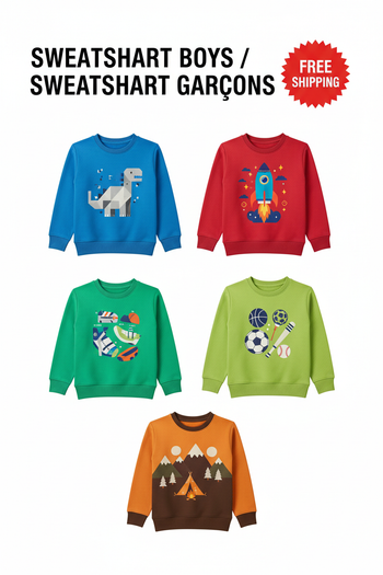 Sweatshirt Boys / Sweatshirt Garçons//++