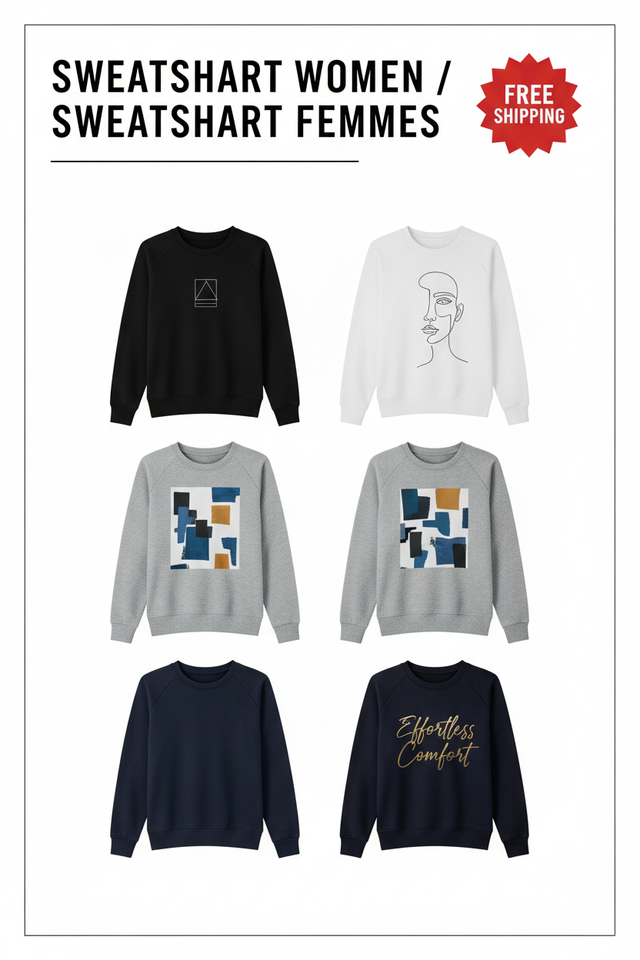 Sweatshirt Women / Sweatshirt Femmes//++