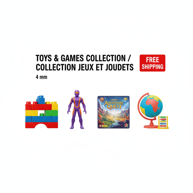 TOYS & GAMES COLLECTION / COLLECTION JEUX ET JOUETS