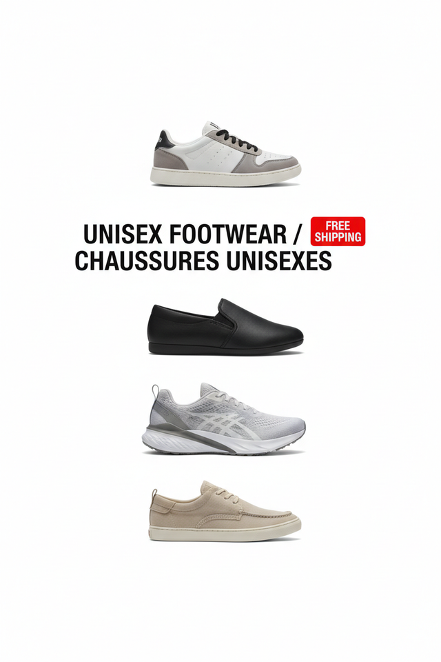 UNISEX FOOTWEAR Collection Banner