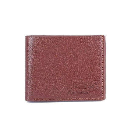 Manufacturer Wholesale Short Men's Wallet Can Be Customized Pv Leather Card Holder Men's Wallet Coin Purse Drop Shipping