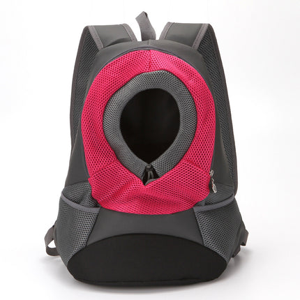 Pet backpack dog shoulder bag. dog out convenient travel dog bag pet supplies