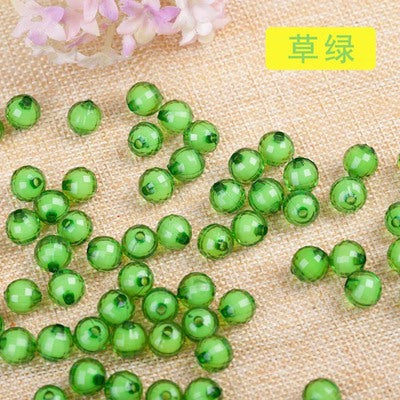 Acrylic 8mm Earth Beads 10mm96 Facet Beads in Beads diy Handmade Beaded Rose Beads Apple Loose Beads
