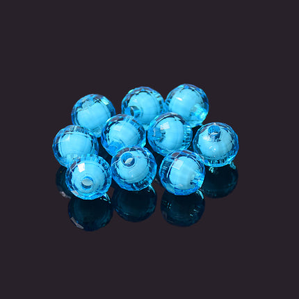 Acrylic 8mm Earth Beads 10mm96 Facet Beads in Beads diy Handmade Beaded Rose Beads Apple Loose Beads