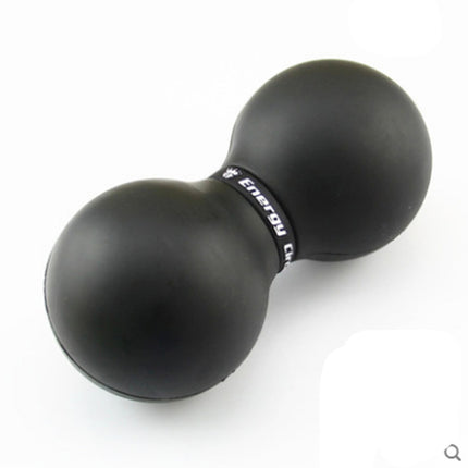 KSONE rubber peanut massage ball fascia ball yoga fitness double ball muscle relaxation engraved logo wholesale