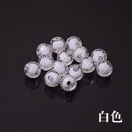 Acrylic 8mm Earth Beads 10mm96 Facet Beads in Beads diy Handmade Beaded Rose Beads Apple Loose Beads