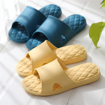 Feeling of stepping on excrement EVA men's and women's bathroom spring and summer home soft bottom household indoor bath sandals and slippers Outdoor