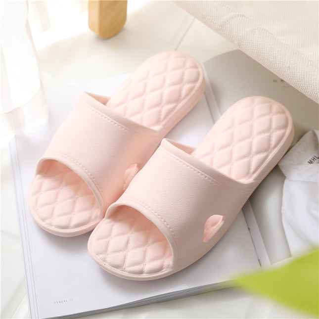 Feeling of stepping on excrement EVA men's and women's bathroom spring and summer home soft bottom household indoor bath sandals and slippers Outdoor