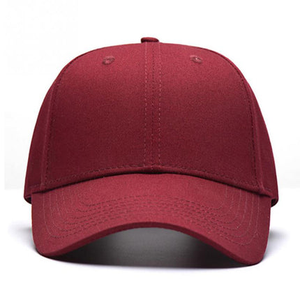 Amazon Cross-Border High-End Pure Cotton Six-Panel Baseball Cap Manufacturer In-Stock Thickened Sun Hat with Printed Embroidery