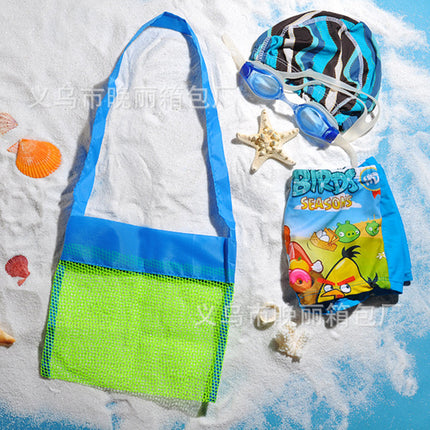 Factory spot children's toys sand digging tools beach mesh bag outdoor sundries tools seaside mesh storage bag