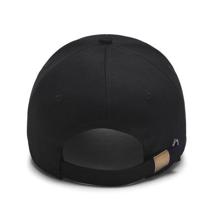 Amazon Cross-Border High-End Pure Cotton Six-Panel Baseball Cap Manufacturer In-Stock Thickened Sun Hat with Printed Embroidery