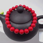 S487 cinnabar single circle