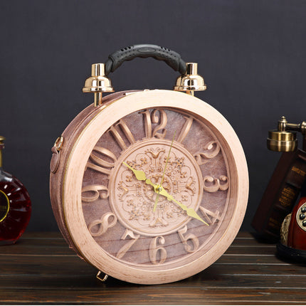2022 New Style Personal Bag Packaging Battery Walking Retro Clock Style Bag Portable Crossbody Bag