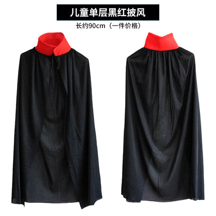 Halloween Costume Adult cosplay Death Cloak Performance Costume Black Wizard Robe Cloak Vampire