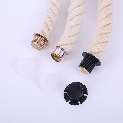 Factory wholesale hemp rope portable belt soft and hard rope bag accessories beach bag variety DIY woven hemp rope bag buckle accessories