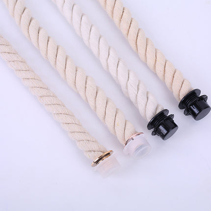 Factory wholesale hemp rope portable belt soft and hard rope bag accessories beach bag variety DIY woven hemp rope bag buckle accessories