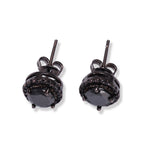 Round Black