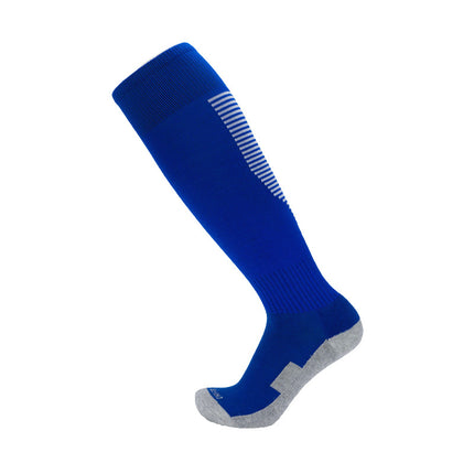 Cross-Border Autumn and Winter Over-The-Knee Towel Bottom Football Socks for Women and Men Breathable Children's Warm Stockings Sports Socks Wholesale