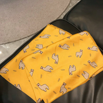 Explosions Spring and Summer 50x 50cm Small Square Scarf Women's Scarf South Korea Professional Small Scarf Varied Decorative Printed Scarf