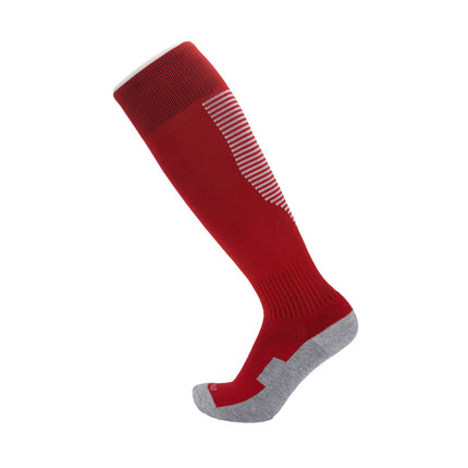 Cross-Border Autumn and Winter Over-The-Knee Towel Bottom Football Socks for Women and Men Breathable Children's Warm Stockings Sports Socks Wholesale