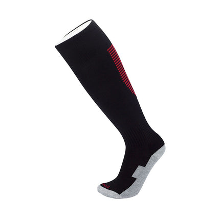 Cross-Border Autumn and Winter Over-The-Knee Towel Bottom Football Socks for Women and Men Breathable Children's Warm Stockings Sports Socks Wholesale