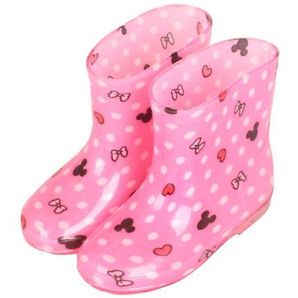 Children's Rain Boots Rainbow Girls Export Export Japanese Cute Student Water Boots Boys Baby Rain Boots Water Shoes Source Cross-Border