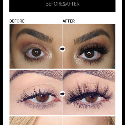 Extension 4D Pure Silk Fiber Lash Mascara Makeup Waterproof Ultra Black Volume and Length Thick lash Extension Makeup  Eyelash