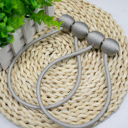 Curtain Tiebacks with Earphone Design, Curtain Buckle Magnetic Fasteners, Magnetic Tie Ropes, Window Decoration Accessories, Magnetic Clasps, Magnetic Curtain Fasteners