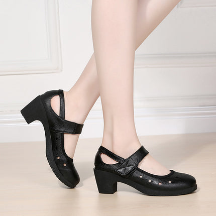 Cross-border products Square dance shoes adult soft bottom dancing women's shoes sailor square dance shoes female middle-aged and elderly mother shoes