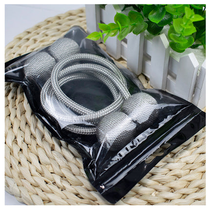 Curtain Tiebacks with Earphone Design, Curtain Buckle Magnetic Fasteners, Magnetic Tie Ropes, Window Decoration Accessories, Magnetic Clasps, Magnetic Curtain Fasteners