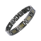 steel all black and yellow fiber