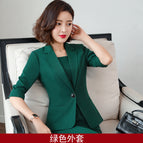 green suit / S