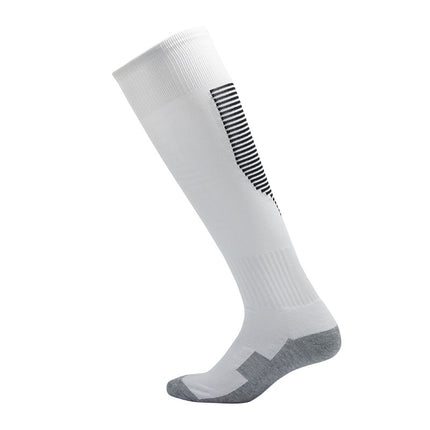 Cross-Border Autumn and Winter Over-The-Knee Towel Bottom Football Socks for Women and Men Breathable Children's Warm Stockings Sports Socks Wholesale
