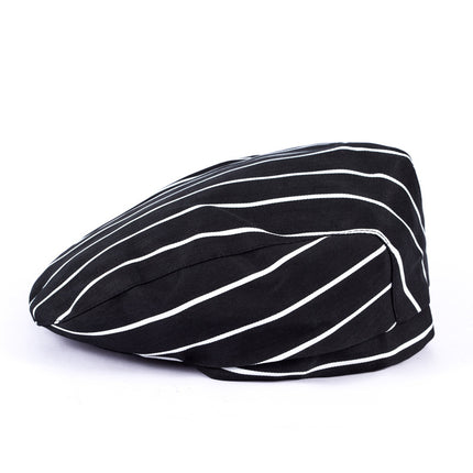 Kitchen breathable mesh chef hat men's restaurant thin hat beret waiter work peaked cap female summer