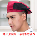 Dark red and black net / Free size (about 58-60cm)
