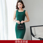 Green dress / S