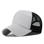 Gold and silver thread mercerized cloth-silver black net / Adjustable suitable for 55-59cm head circumference