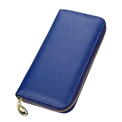 Women's Leather Wallet Long Creative Women's Wallet Multi-card Card Bag Zipper Clutch Gift Wholesale