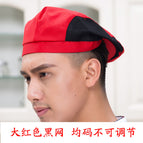 Big red and black net / Free size (about 58-60cm)