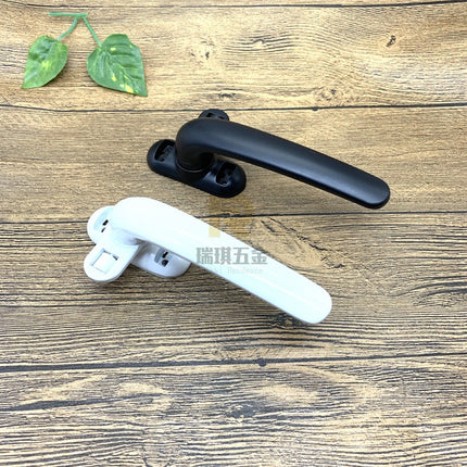 Export ball handle aluminum alloy plastic steel door and window lock seven-word handle casement window handle 7-word handle lock