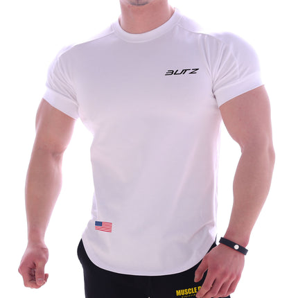 2021 Cross-border Europe and the United States New Quick-drying Fitness Sports Short-sleeved Men's T-shirt Summer Fitness Wear Casual Wear Manufacturers