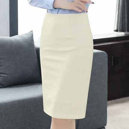New Ol Fashion Professional Women's Extended Over-The-Knee Skirt Formal Workwear Slit Slimming One-Step Bodycon Half Skirt