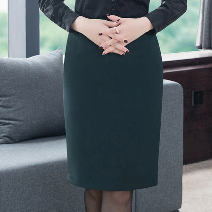 New Ol Fashion Professional Women's Extended Over-The-Knee Skirt Formal Workwear Slit Slimming One-Step Bodycon Half Skirt