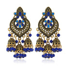 Sapphire Blue ancient gold